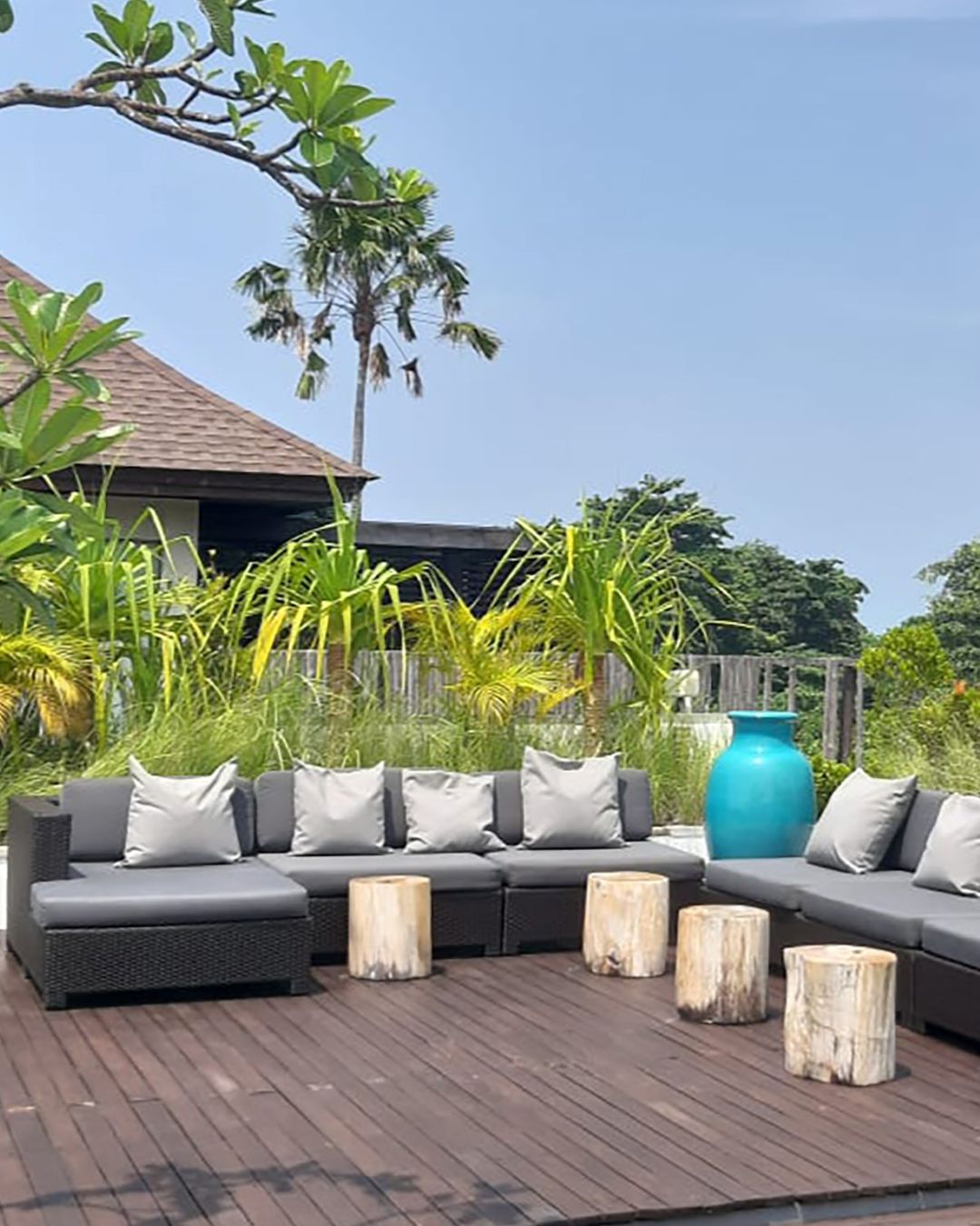 Villa Cendrawasih Rooftop Terrace Facility